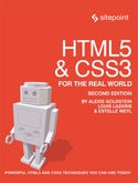 Cover of HTML5 & CSS3 For The Real World, second Edition